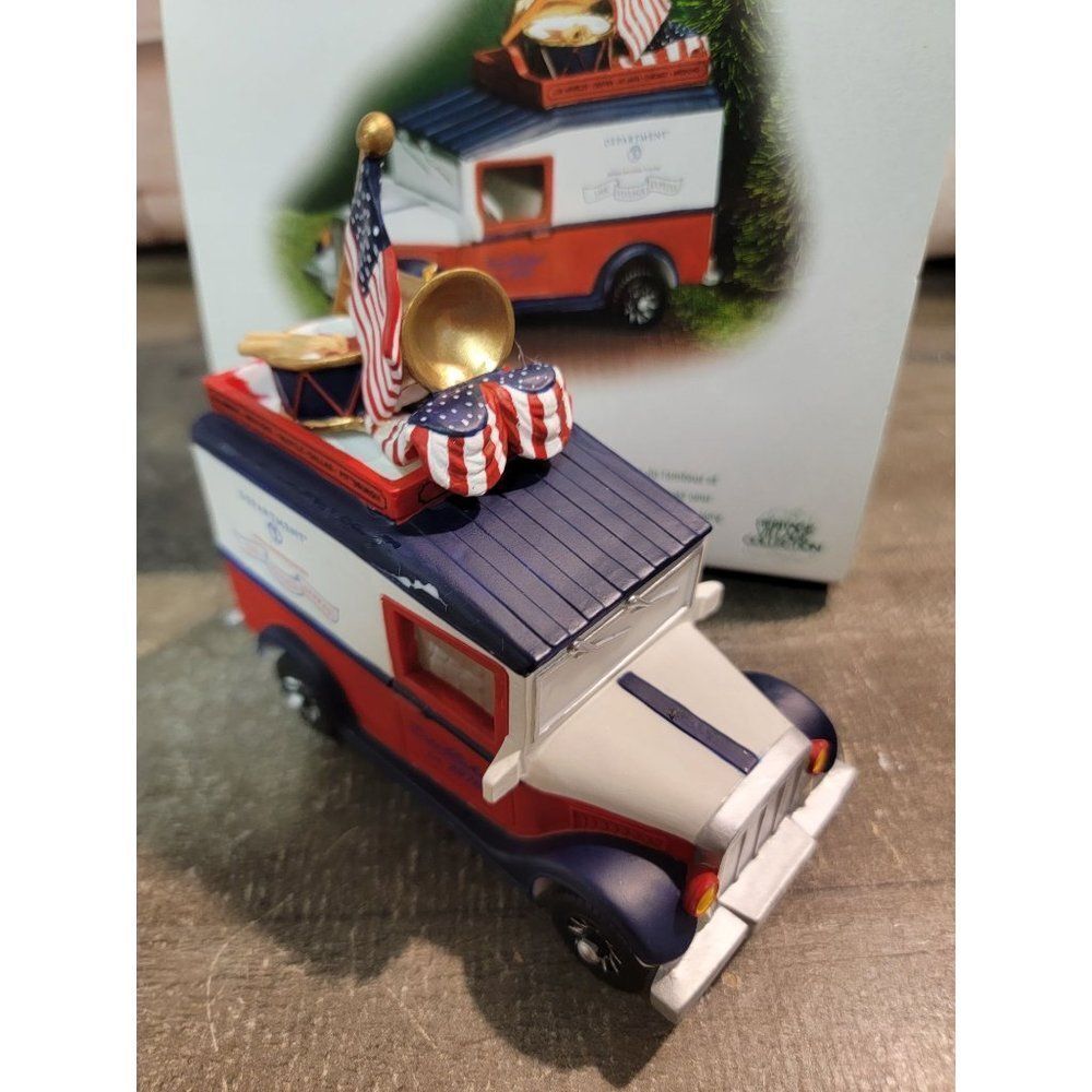 Dept 56 8660 American‎ Pride Village Express AS IS village accessory
